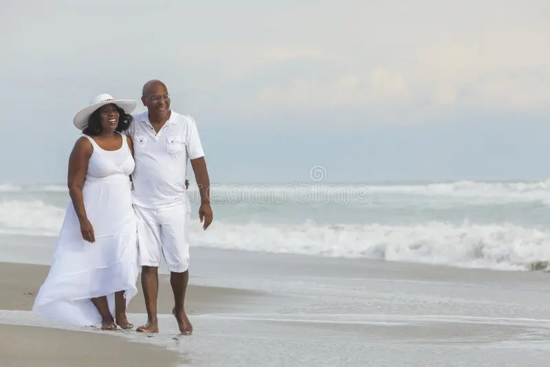 couple, african, happy